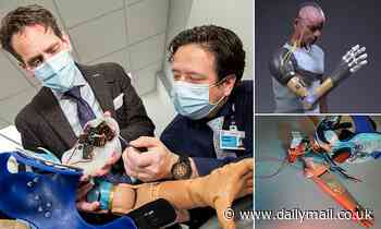 Bionic arm combines intuitive motor control, touch and grip for the first time