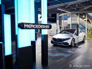 Mercedes installs 'Electric Avenue' at U.S. Open to plug EVs