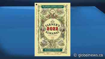 2022 Old Farmer’s Almanac predicts stormy Canadian winter