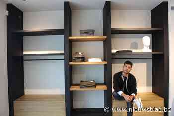 Nieuwe herenboetiek opent met lege rekken: “Transport van kledij laat op zich wachten”