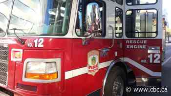 53-year-old in hospital after colliding with semi-truck