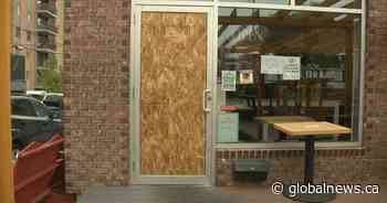 Man charged in Calgary restaurant break-in, suspect sought in other incidents