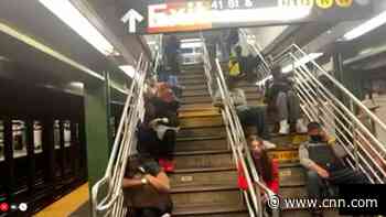 What it was like to be stranded in subways and trains