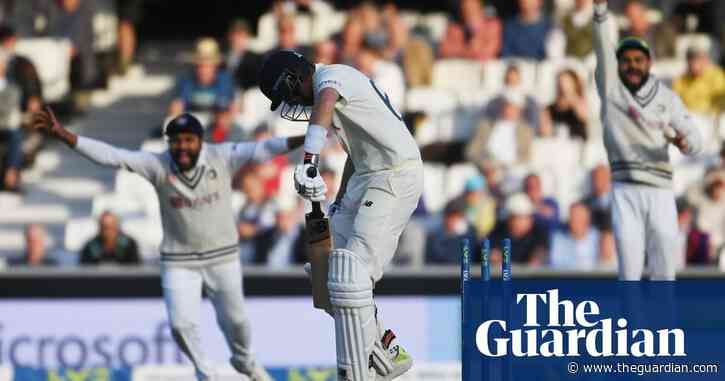 Joe Root falls late as India hit back after England dismiss them for 191