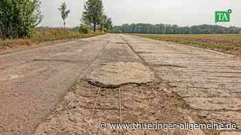 Weiterhin Buckelpiste zwischen Ködderitzsch und Gebstedt - Thüringer Allgemeine