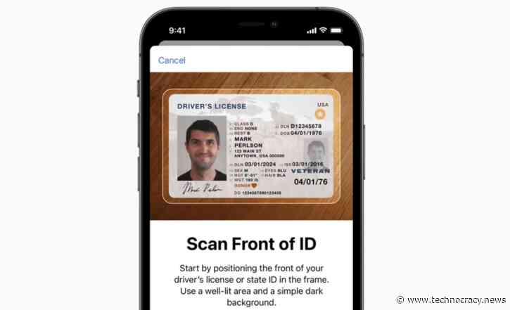 Warning: Apple Is Adding State IDs To iPhones