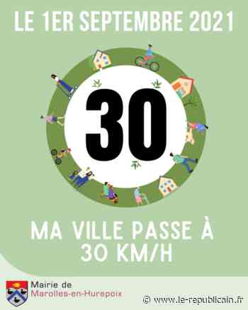 Essonne : Tous à 30km/h dans les rues de Marolles-en-Hurepoix à partir du 1er septembre - Le Républicain de l'Essonne