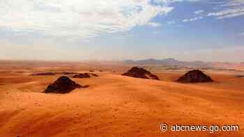 Once green, prehistoric Arabia drew early humans from Africa