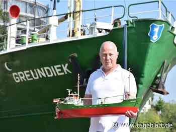 Frisch vom Stapel: Die Greundiek als Modell 1:50 - Stade - Tageblatt-online