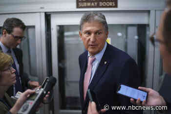 Joe Manchin says he will oppose a $3.5 trillion budget bill