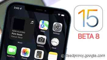 Here is another look at iOS 15 beta 8 (Video)