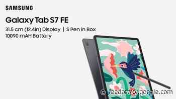 WiFi Samsung Galaxy Tab S7 FE launched in India