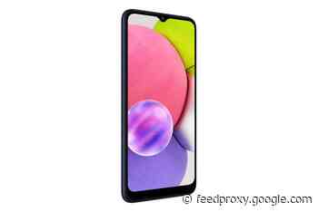 Samsung Galaxy A03s smartphone launched in the UK