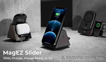MagEZ Slider modular 3-in-1 wireless charging dock