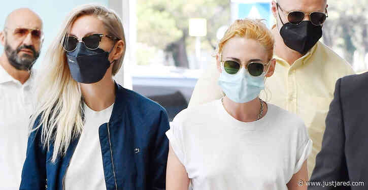 Kristen Stewart Holds Hands with Dylan Meyer Ahead of 'Spencer' Premiere in Venice