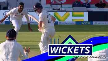 England v India: Jasprit Bumrah removes Rory Burns & Haseeb Hameed