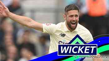 England v India: Chris Woakes has Ravindra Jadeja caught at slip by Joe Root