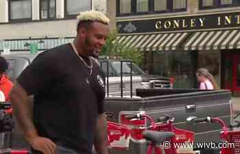 Dion Dawkins gives back to Big Brothers Big Sisters programs with "TD’s For Dreamers" campaign