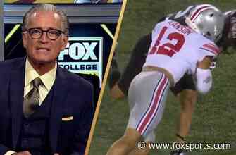 Mike Pereira on Ohio State’s Lathan Ransom’s hit, ‘I think it was a foul that should’ve been put on in replay’