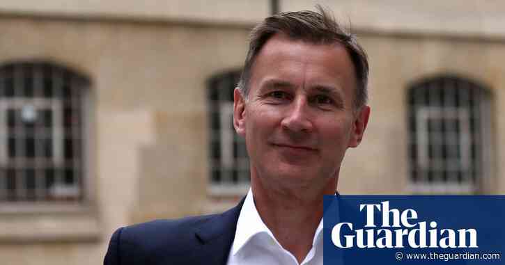 Taxes should fund social care not national insurance, says Jeremy Hunt