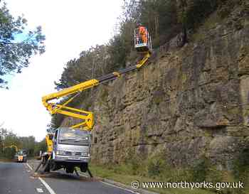 Annual maintenance to begin on Sutton Bank | News - North Yorkshire County Council