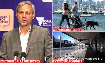 Brett Sutton begs Victorians to not break lockdown for Father's Day as he remembers his own dad - Daily Mail