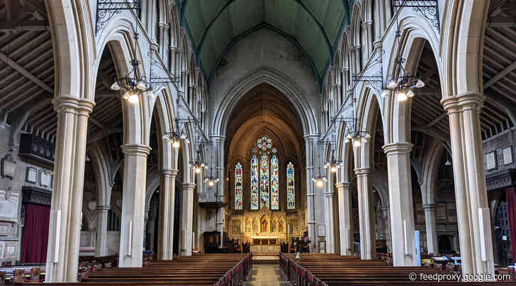 An unexpected entrance for St Mary Abbots church