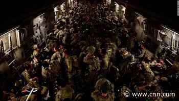 Striking images of final US flight out of Afghanistan