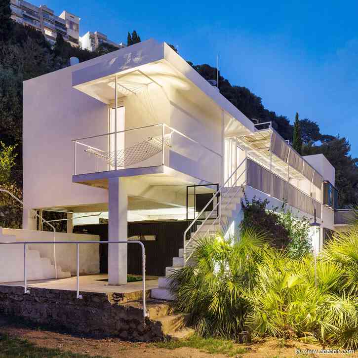 The renovation of Eileen Gray's E-1027 house features in today's Dezeen Weekly newsletter