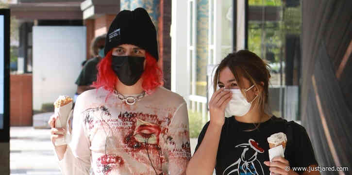 Addison Rae & Boyfriend Omer Fedi Head Out on Ice Cream Date in L.A.