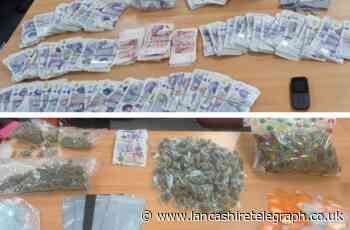 Blackburn: 4 arrested after £80k and bags of drugs found
