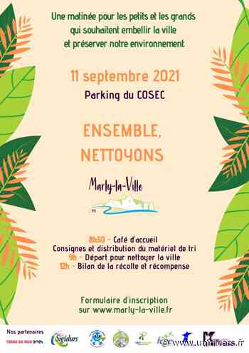Nettoyons notre Ville COSEC Marly-la-Ville samedi 11 septembre 2021 - Unidivers