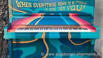 "Play Me, I’m Yours": In Augsburg kehren die bunten Klaviere zurück