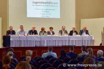Jugendwahlforum in Parkschänke stößt auf geteiltes Echo - Freie Presse