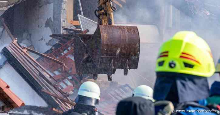 Explosion in Oberbayern: Leiche in Trümmern gefunden
