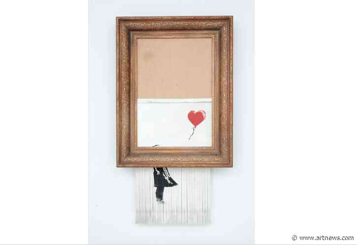 Infamous Self-Destructing Banksy Painting Returns to Auction
