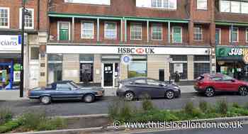 HSBC bank branch closes in Field End Road, Eastcote