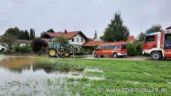 Traunstein: Feuerwehr wegen Dauerregens auf 100 Einsätzen - chiemgau24.de