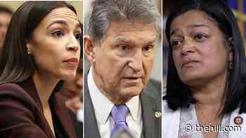 Progressives hit Manchin after he calls for 'pause' on Biden's $3.5T plan