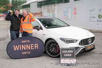 Dudley man who beat cancer during lockdown wins £90k cash-and-car prize - Dudley News