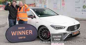 Watch - Dudley construction worker who beat cancer during lockdown wins £90k from £1 punt - Birmingham Live