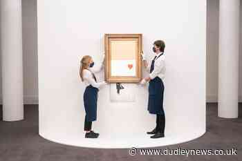 Banksy artwork which partially shredded itself goes back under the hammer - Dudley News