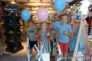 Huppelend terug naar school met goodiebag