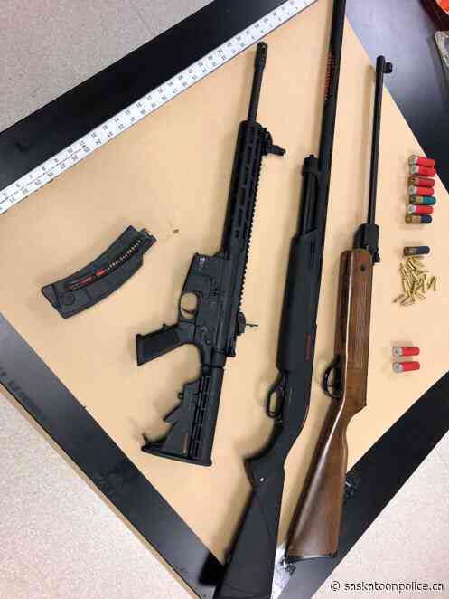 Arrests - Guns & Gangs Investigation - 200 Block Laurentian Drive