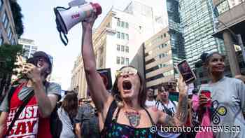 Ontario Hospital Association says anti-vaccine protests outside hospitals went too far