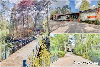 Nijlens privé-eiland mét modernistische villa staat te koop - Gazet van Antwerpen