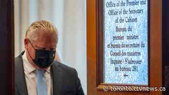 Ontario legislature prorogued until after federal election