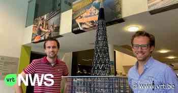 Winnaars LEGO Masters bouwen GlazenHuis in Lommel na met 16.000 legoblokjes - VRT NWS