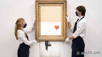 Banksy artwork that self-shredded could fetch over $5 million at auction