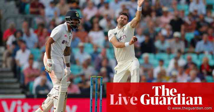 India finish day two of fourth Test 56 runs behind England – as it happened